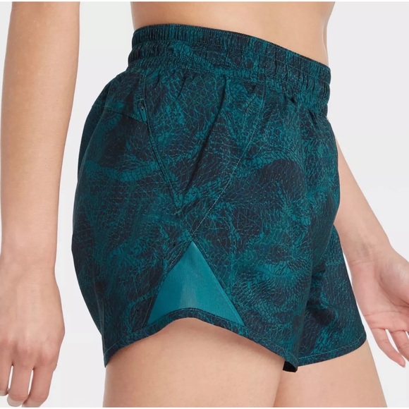 All in Motion Women’s Mid-Rise Running Short 3” Teal XXL NWT - Picture 6 of 9